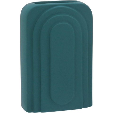 Opala Vaso 20x13x7cm Cerâmica Verde