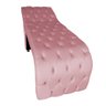 Maca para Estética com Capitonê Luxo Bella Veludo Rosa - Montanaris Decor MD MONTANARIS DECOR - 2