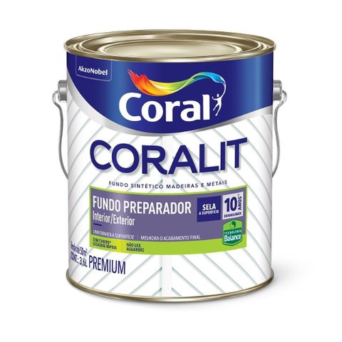Fundo Preparador 3,6l Agua Pare/piso Coral 2617
