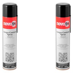 Kit 02 Limpa Contato Spray Infl.300ml/200g 954 Vonder - 1