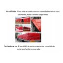 Ver imagem 4 de Lona de Polietileno Vermelha - Resistente À Água - 600g/m