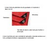 Lona de Polietileno Vermelha - Resistente À Água - 600g/m - 3