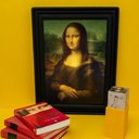 Ver imagem 1 de Luminária Quadro Mona Lisa