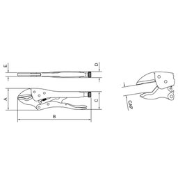 Alicate de Pressão Mordente Triangular 10" Tramontina Pro Tramontina - 4