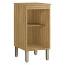 Ver imagem 2 de Balcão de Cozinha Ametista 1 Porta 40 Cm Freijó Gris - Kits Paraná