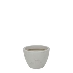 Vaso Verona 30 X 22 Cm Vasart 17 - Antique Branco - 1