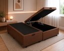 Ver imagem 2 de Cama Box Baú King 193 Marrom