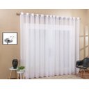 Ver imagem 5 de Cortina Voil Sala Ou Quarto 5,00x2,80 Ilhós Cromado:Cinza
