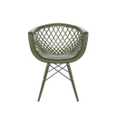 Ver imagem 2 de Cadeira Web com Pés em Polipropileno Verde Militar