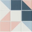 Ver imagem 2 de Adesivo Piso Ladrilho Estrela Rosa Lavável Antiderrapante Colacomigo Adesivo Piso Ladrilho Estrelado