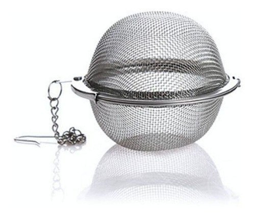 Kit 8 Infusor De Chá Aço Inox Coador Peneira Chaleira Casa - 1