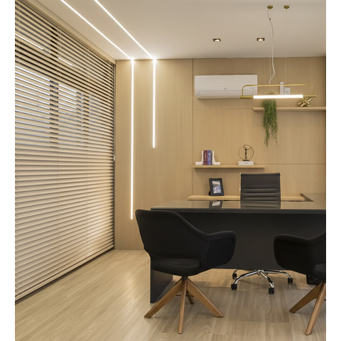 Persiana Horizontal Alumínio 50mm - ( Largura 60x Altura 60 Cm )