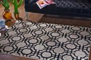 Ver imagem 1 de Tapete Sala Quarto Art 1,50x2,00 Perola/Preto des 15 Antider