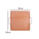 Ver imagem 2 de Tábua de Madeira Eucalipto Quadrada com Cabo de Alumínio - Stolf