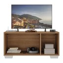 Ver imagem 4 de Rack para Tv até 32 Polegadas com 3 Portas Multimóveis Mp1068 Rustic/branco