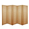 Biombo Ripado 5 Folhas C/ 10 Pezinhos - 1