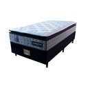 Ver imagem 5 de Cama Box Solteiro Colchão Pillow Top + Box 88x188x70 Molas Ensacadas Cama inBox Abstrato