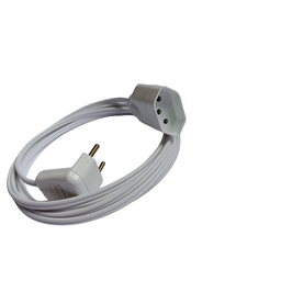 Extensao Eletrica 3 Metros 1 Tomada 10a 110/220v Fio 1,5mm Cod.690l - 1