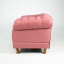 Ver imagem 3 de Poltrona Chesterfield Duque Para Sala, Tv, Estar, Recepção , Decoração - Suede Rosa