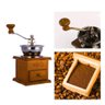 MAQUINA MOEDOR DE CAFÉ EM GRAO MANUAL MANIVELA ERGONOMICA - 2