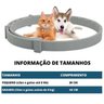 Coleira Anti Pulga Kit 4 Uni. Carrapato Cachorro Gato Cao Pet Leishmaniose Felino Canino Proteçao Ta - 12