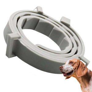 Coleira Anti Pulga Kit 4 Uni. Carrapato Cachorro Gato Cao Pet Leishmaniose Felino Canino Proteçao Ta