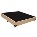 Ver imagem 1 de Cama Box Viúva Sintético Bege Emth 128x188x40