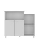 Ver imagem 5 de Balcão de Cozinha Multiuso para Forno/micro-ondas 86cm Multimóveis 2358 Branco Branco