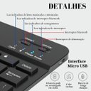 Ver imagem 2 de Kit Teclado e Mouse Bluetooth Samsung Tab A8 - Preto
