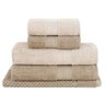 Jogo Toalhas Banhão Buddemeyer 5p Fio Penteado Bege 0129 - 1