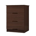 Ver imagem 2 de Mesa de Cabeceira 3 Gavetas Londres Ipê - Móveis Europa