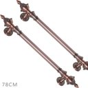 Ver imagem 2 de Puxador Duplo 780mm Cobre Antigo Porta Pivotante/correr