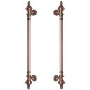 Ver imagem 6 de Puxador Duplo 780mm Cobre Antigo Porta Pivotante/correr