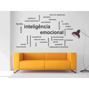 Adesivo de Parede Colakoala Inteligência Emocional 1,50x85cm
