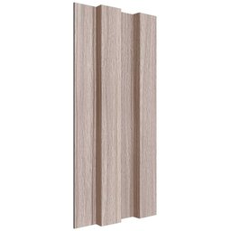 Painel Ripado em Barra 260x12,2cm (0,32m²) Carvalho EspaçoWall - 2