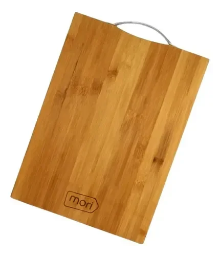Tábua de Bambu com Alça 20x30cm Mori MR1054