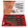 Kit com 2 Jogos de Facas em Aço Inox e Descascador Caerus Home Bahamas 6 Peças Cada Kit - 3