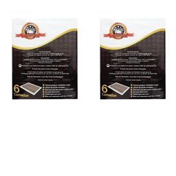 Tapete Higiênico Pet 80x60 Maxxi Pet Carvão 2 Pacotes C/30 - 2