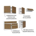 Ver imagem 5 de Armário de Cozinha Completa 260cm Branco/Rustic Glamy Madesa 03