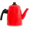 Kit Chaleira Leiteira e Bule Gulê Alumínio 3 Peças Vermelho - 4