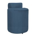 Ver imagem 2 de Puff Athena Suede Azul Royal - Belliv Decor