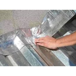Fita Manta Asfaltica para Vazamento e Furo Telhado Laje Cano 5cm X 5m Cola Adesiva Aluminizada Multi - 5