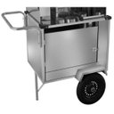 Ver imagem 3 de Carrinho de Cachorro Quente Inox com Rodas Pneumáticas Cefaz