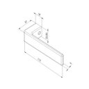 Ver imagem 6 de Fechadura Porta Externa Sala Quarto Modena Pado Preta 55mm Quadrada Ept