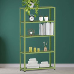 ESTANTE DE AÇO 175X92X30 5 PRAT. PANDIN - VERDE EP-5A-VU-175 - 6