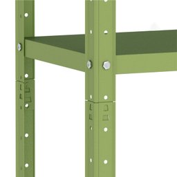 ESTANTE DE AÇO 175X92X30 5 PRAT. PANDIN - VERDE EP-5A-VU-175 - 5