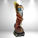 Ver imagem 5 de Estatua São Miguel 20cm Resina Colorido C/ Balança Impecável