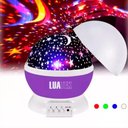 Ver imagem 2 de Luminária 360º Projetor Estrela Galaxy Abajur Star Master