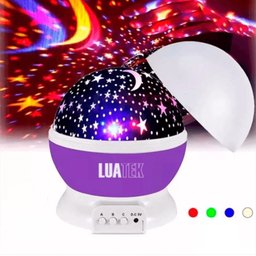 Luminária 360º Projetor Estrela Galaxy Abajur Star Master - 2