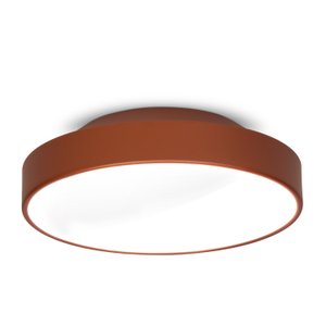 Plafon Painel Redondo 35cm Para 2 Lâmpadas 7652 Cor Cobre